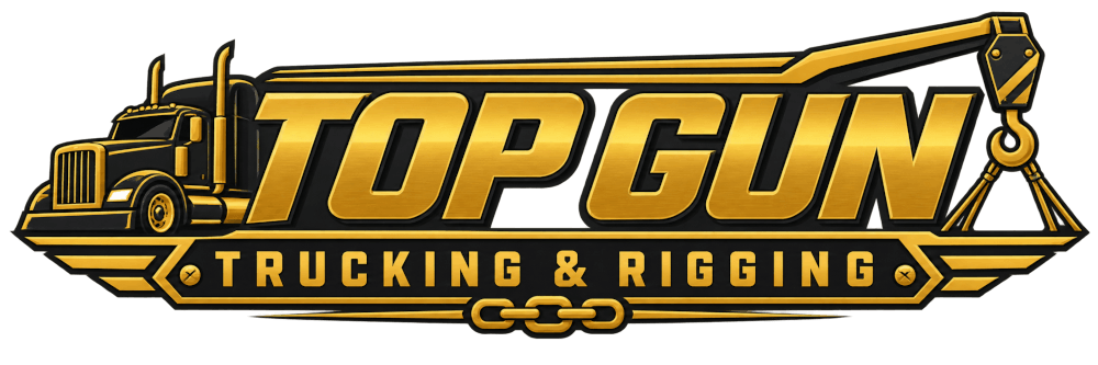 Top Gun Trucking & Rigging logo